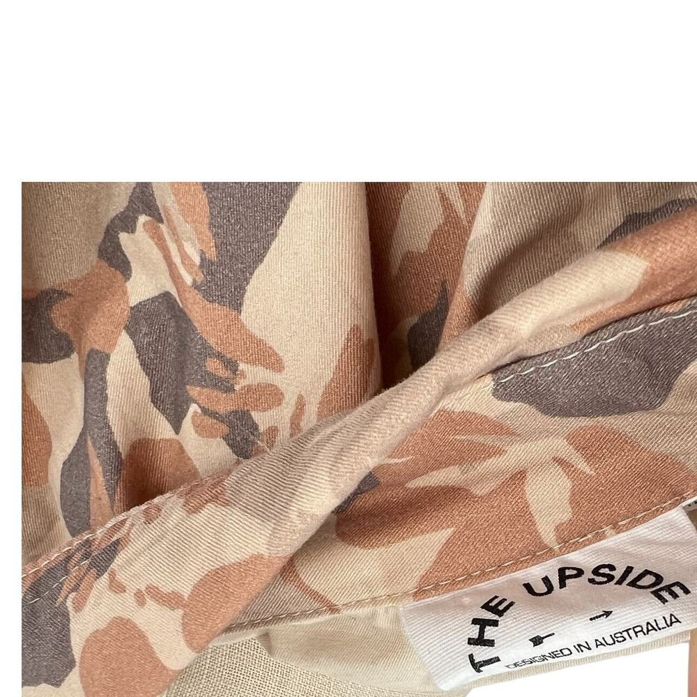 The Upside Henley Rover Utility Jacket Organic Cotton Printed Camo Size‎ L US 10 - Picture 14 of 16